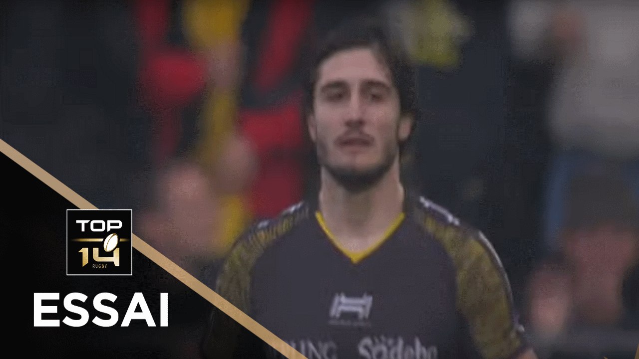 TOP 14 - Essai Jules FAVRE (SR) - La Rochelle - Agen - J12 - Saison 2019/2020
