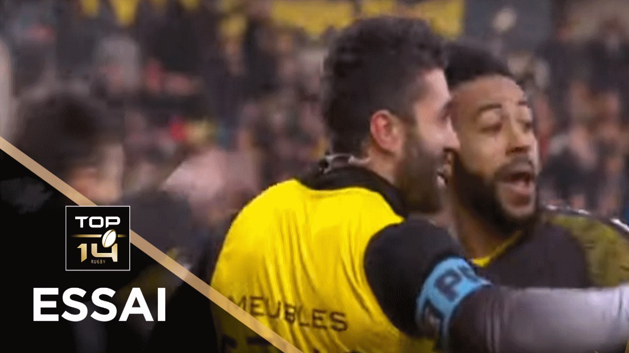 TOP 14 - Essai Valentin TIREFORT (SR) - La Rochelle - Agen - J12 - Saison 2019/2020