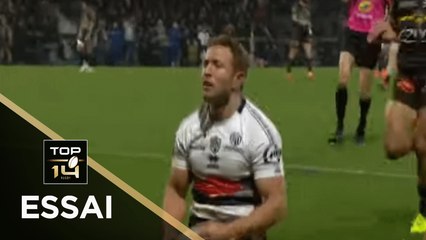TOP 14 - Essai Johann SADIE (SUA) - La Rochelle - Agen - J12 - Saison 2019/2020