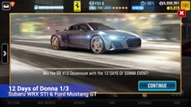 CSR Racing 2 | 12 Days of Donna | Part 1/3 | Subaru WRX STI & Ford Mustang GT Premium