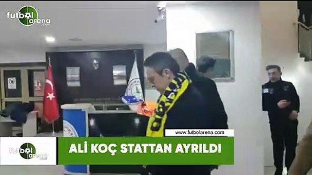 Ali Koç stattan ayrıldı