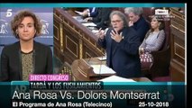Ana Rosa le pregunta a Montserrat qué cortocircuito le dio en su discurso en el Congreso: “¡No me hice ningún lío!”