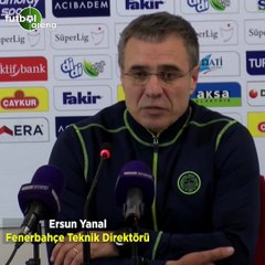 Ersun Yanal: "Biz şampiyon olacağız"