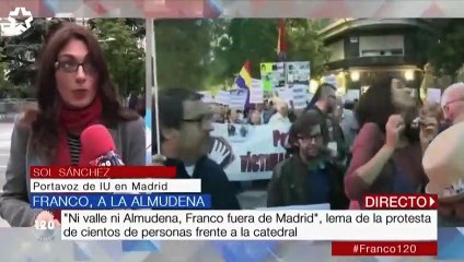 Francoshow en Telemadrid. Una diputada de IU le llama "genocida" y le compara con Mengele.