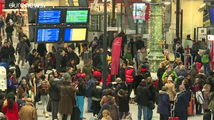 Grève en France : une fin d'année encore au ralenti