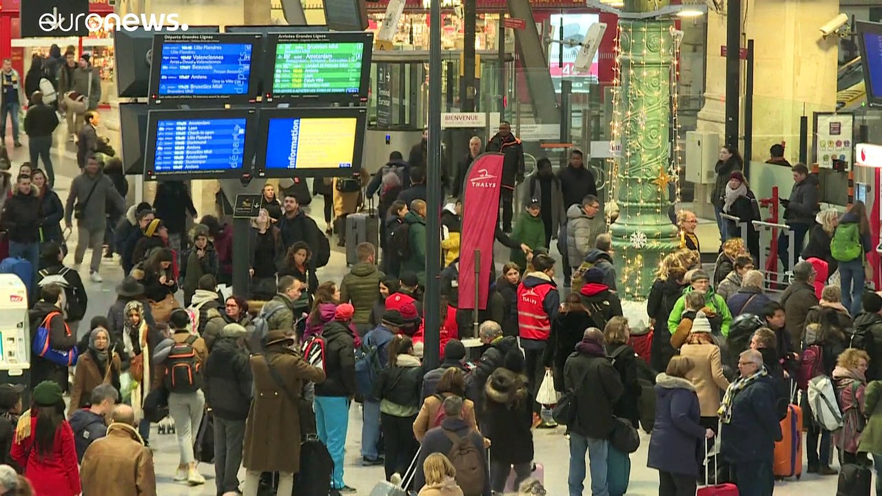 Grève en France : une fin d'année encore au ral...
