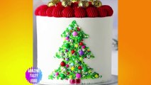 How To Make Christmas Cake Decorating Ideas  So Yummy Buttercream Cake For Early Christmas Part # 1