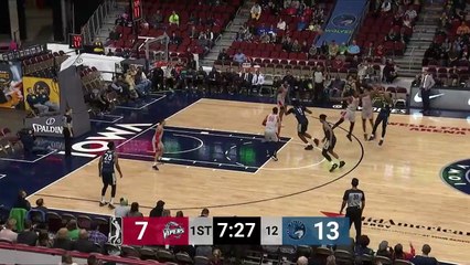 Naz Reid sends the shot away