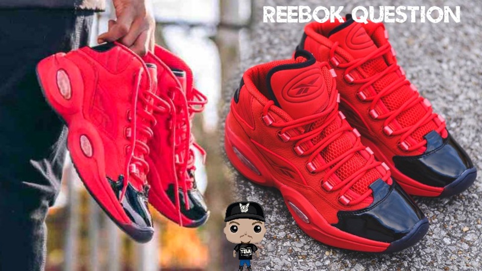 Reebok Question Heart Over Hype Iverson Sneaker Review - video Dailymotion