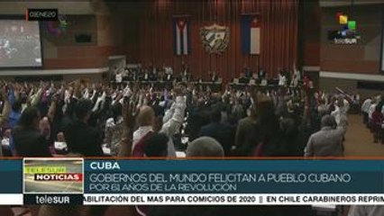 El mundo felicita a Cuba por el aniversario 61 de la Revolución