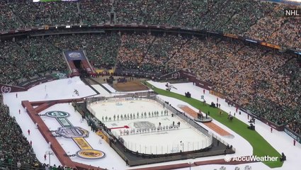 Cool conditions at NHL's Winter Classic
