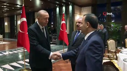 Cumhurbaşkanı Erdoğan, yasama, yürütme yargı organı temsilcileri ile bir araya geldi
