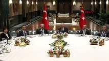 Cumhurbaşkanı erdoğan, yasama, yürütme yargı organı temsilcileri ile bir araya geldi