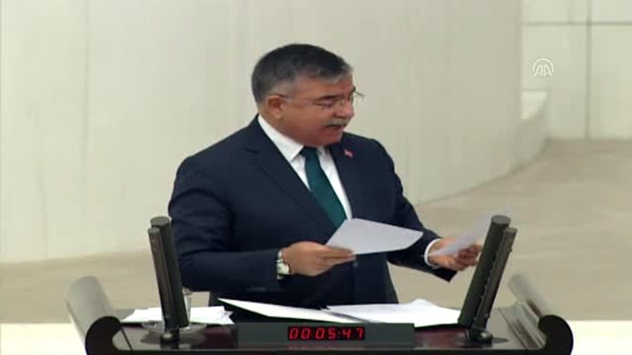 "Libya tezkeresi" TBMM Genel Kurulunda - TBMM Milli Savunma Komisyonu Başkanı Yılmaz (2)