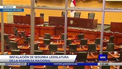 Скачать видео: Instalación de la segunda legislatura de la Asamblea Nacional - Nex Noticias