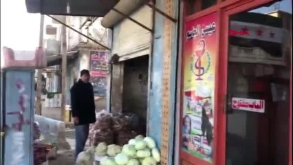 Milli savunma bakanlığı'ndan terörden temizlenen tel abyad'da esnaf için huzur ve güven hakim...