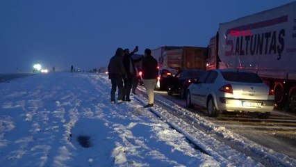 Diyarbakır-şanlıurfa karayolu kardan kapandı