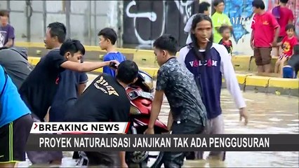 Revitalisasi Sungai Tanpa Penggusuran, Menjadi Kendala Melanjutkan Program Normalisasi