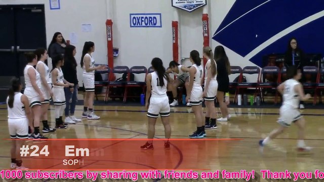 Rolling Hills Prep Huskies vs Irvine Vaqueros Savanna Finals Gold Div. 12-28-19