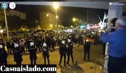 Download Video: La bajeza podemita ante un acto de VOX en Murcia: 