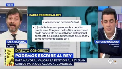 Puro Podemos: Rafa Mayoral se pone muy chulo en Antena3 porque un tertuliano le lleva la contraria