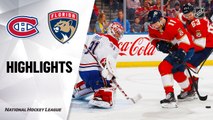 NHL Highlights | Canadiens @ Panthers 12/29/19