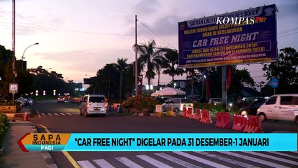 Puncak Arus Libur Tahun Baru, Car Free Night Akan Diberlakukan