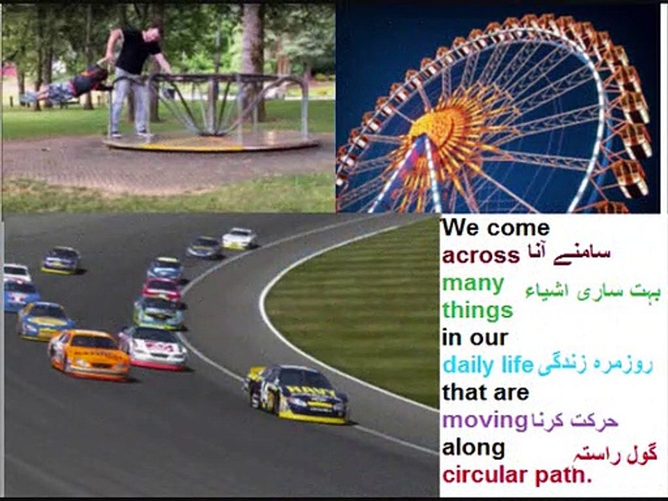 Physics in Urdu class 9 Unit 3.15, Centripetal Force