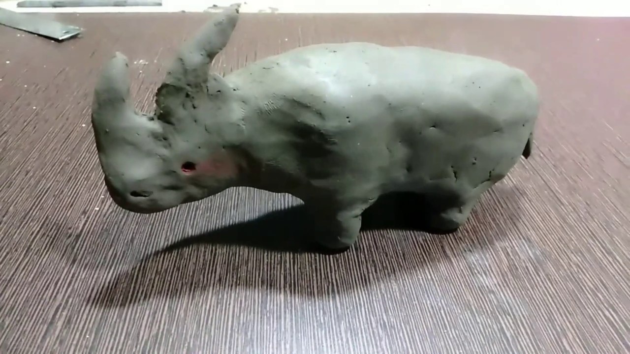 Making a Simple Animal out of Clay / origami /the art company