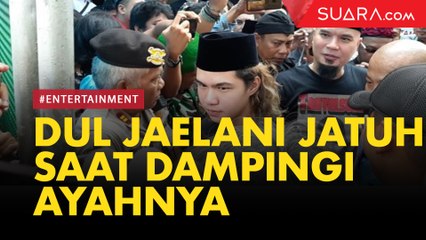 Rusuh Ahmad Dhani Bebas, Dul Jaelani Sampai Jatuh saat Dampingi Ayahnya