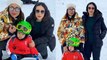 Taimur Ali Khan Plays In Ice With Kareena, Saif And Karisma Kapoor | Best Pictures & Videos Of 2019