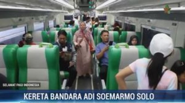 Kereta Bandara Adi Soemarmo Gratis Selama 2 Bulan