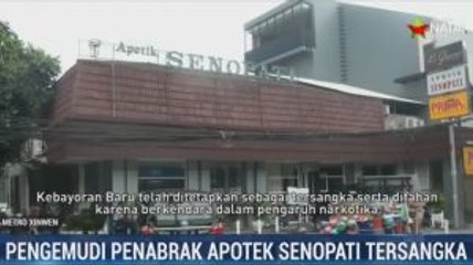 Penabrak Apotek Senopati Jadi Tersangka
