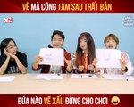 VẼ MÀ CŨNG TAM SAO THẤT BẢN ĐỨA NÀO VẼ XẤU ĐỪNG CHO CHƠI II YANNEWS