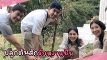 เต๋อ ใหม่ ภูผา มิ้นต์ ปลูกต้นสักเป็นพยานรัก ณ เชียงใหม่