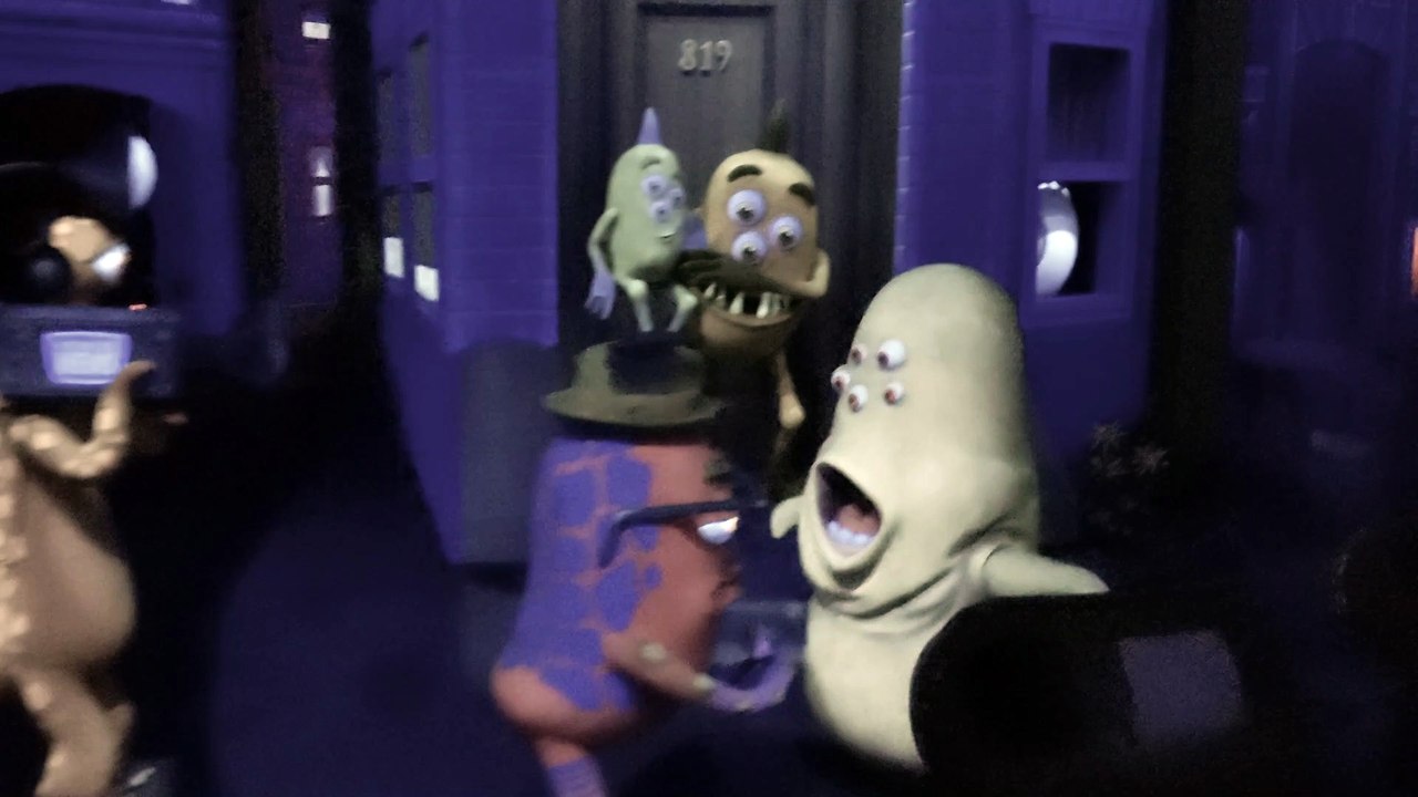 Monsters Inc. Dark Ride At  Disney California Adventure, Disneyland Anaheim California