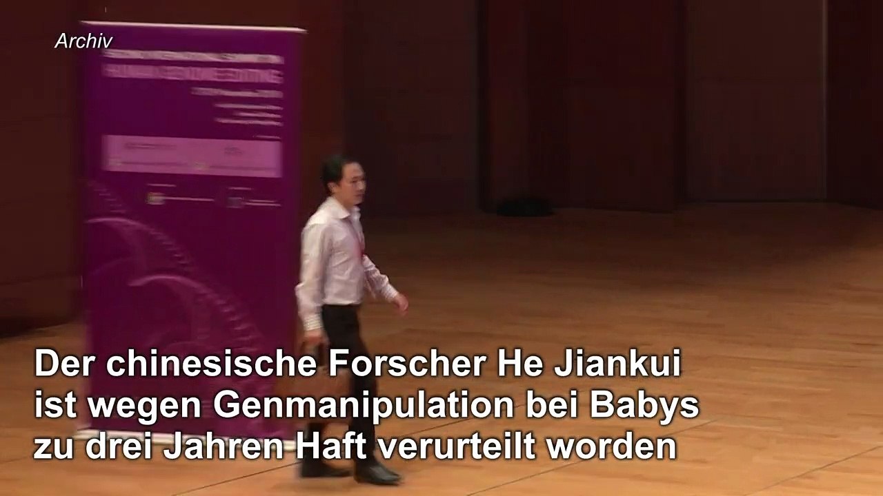 Genmanipulation bei Babys: Haftstrafe für Forscher in China