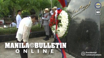President Duterte leads the 123rd Anniversary of the Martyrdom of Dr. Jose Rizal
