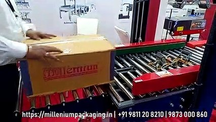 An Online Strapping Machine Integrated With Taping Machine