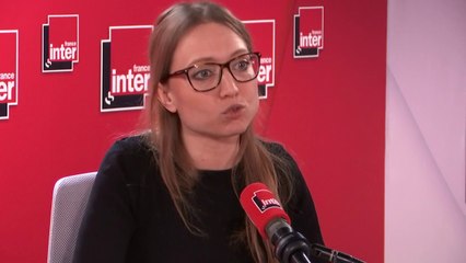 Aurore Lalucq (Place Publique)   attend un "signe fort : le retrait de cette réforme, pour repartir sur une base de négociations"