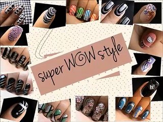 Anti bullying Nails Art Designs _ Blue Ribbon Nail Art
