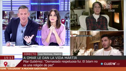 Joaquin Prat veta a Pilar Gutiérrez por criticar al Islam: "Me dan ganas de potar"