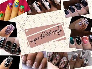 DIY Matte Nail Polish Designs Tutorial _ Matte Nail Art !!