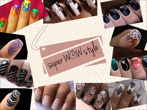 DIY_ Pink Tiger Nail Art Designs _ Step by Step Nail Art Tutorial - superwowstyle