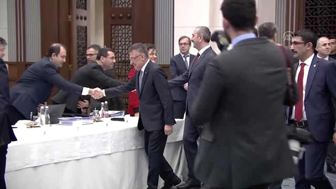 Cumhurbaşkanı Yardımcısı Oktay, Bağımlılıkla Mücadele Yüksek Kurulu toplantısında konuştu