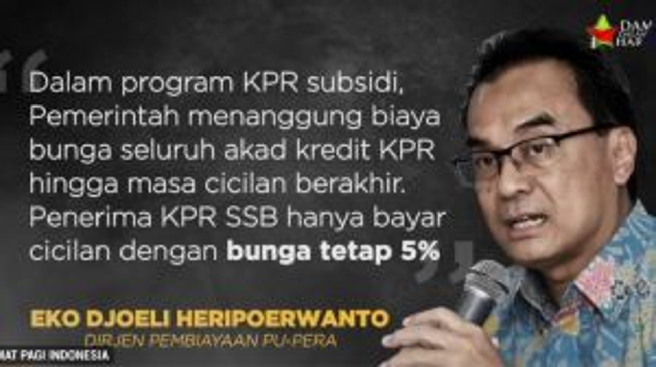 2020, Program KPR Subsidi Berlanjut
