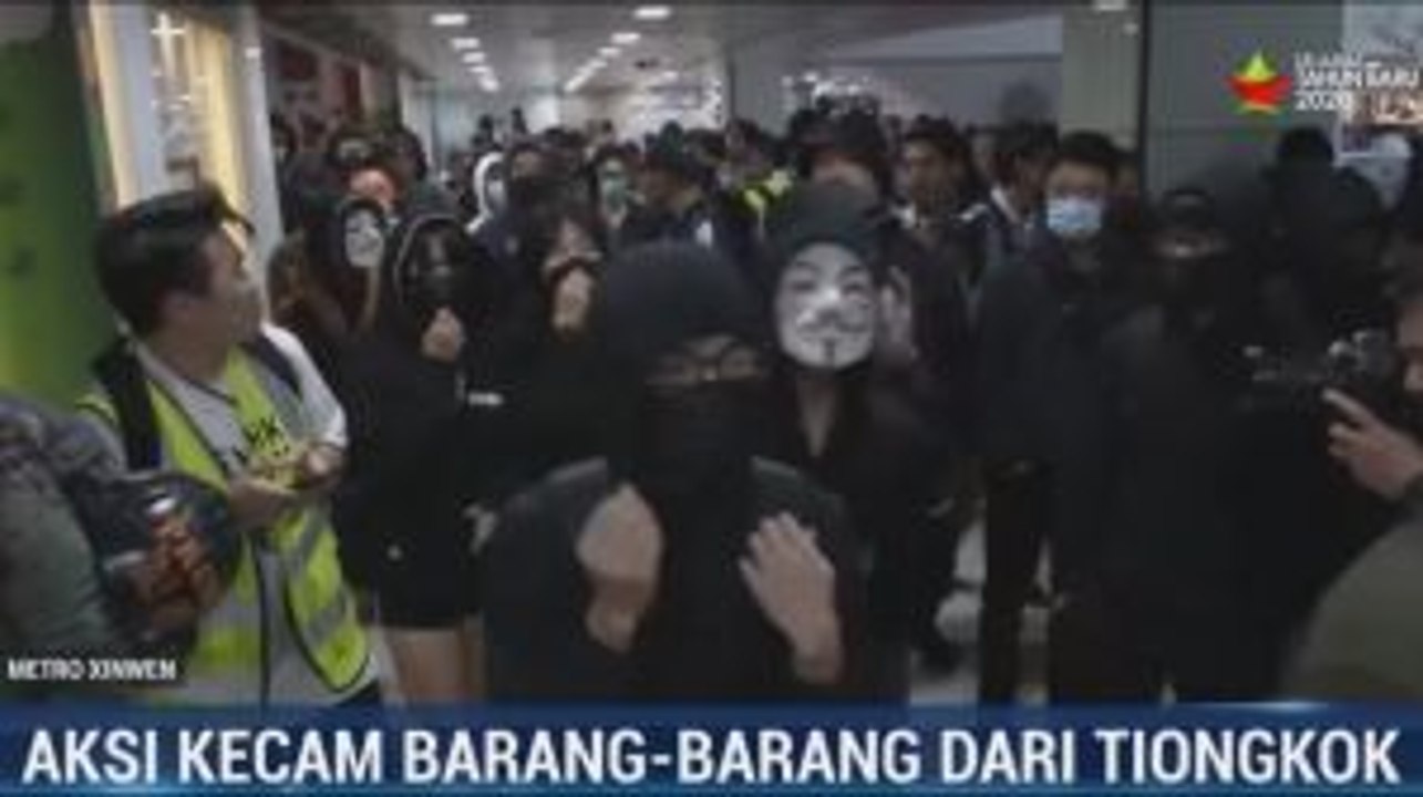 Demonstran Hong Kong Kecam Praktik Impor Tiongkok