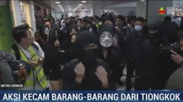 Demonstran Hong Kong Kecam Praktik Impor Tiongkok