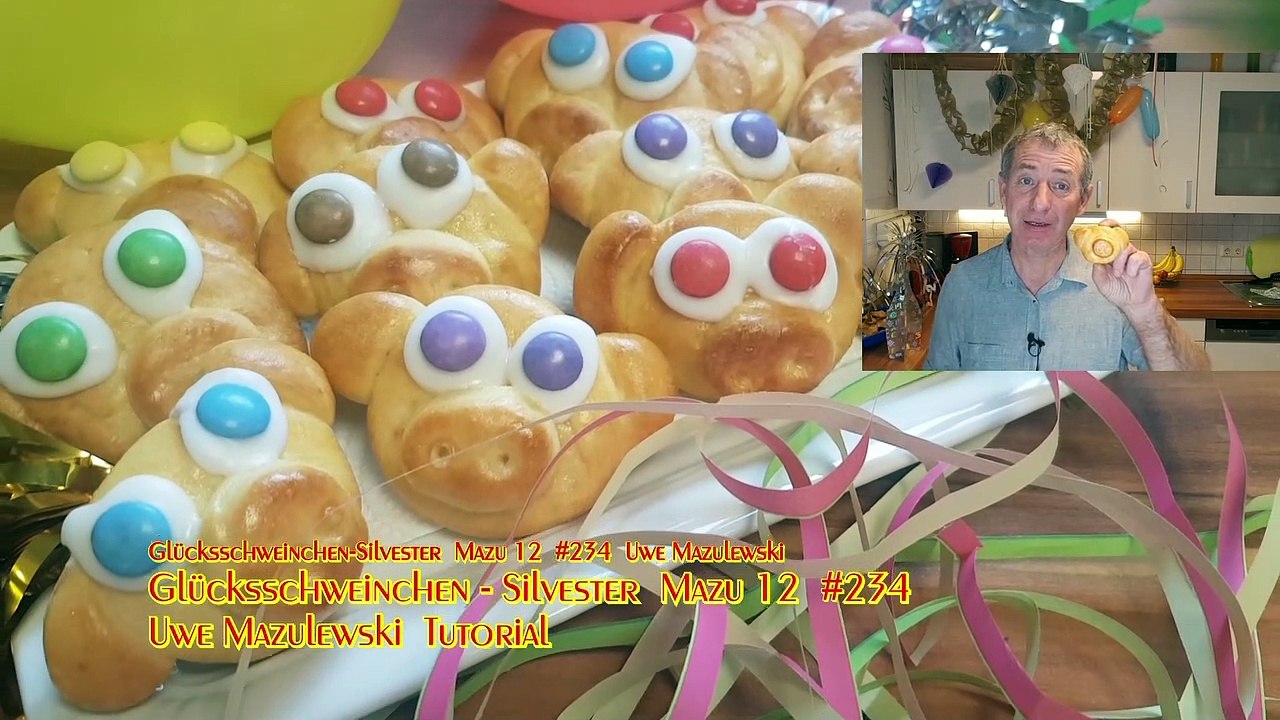 Mazu 12 - Glücksschweinchen Silvester