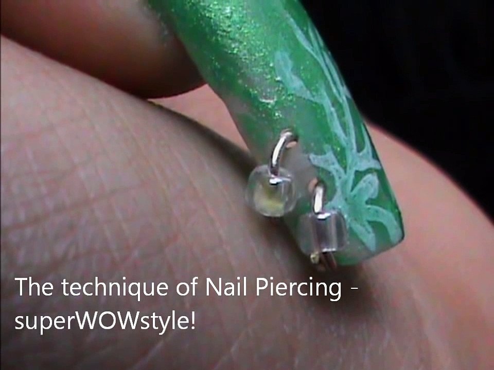 How to Do Nail Piercing at Home